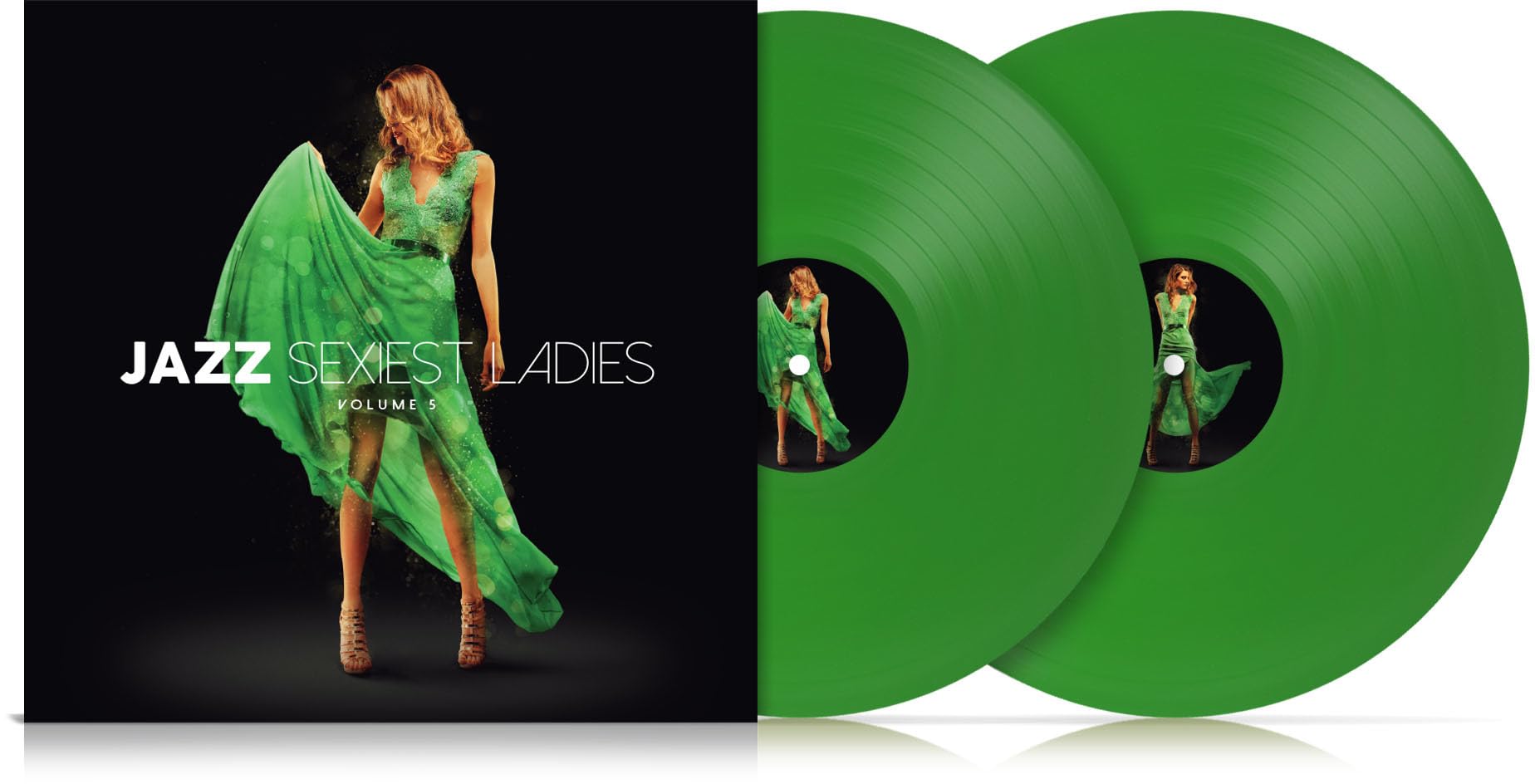 VARIOUS - Jazz Sexiest Ladies Volume 5 - Vinyl (green vinyl 2xLP)