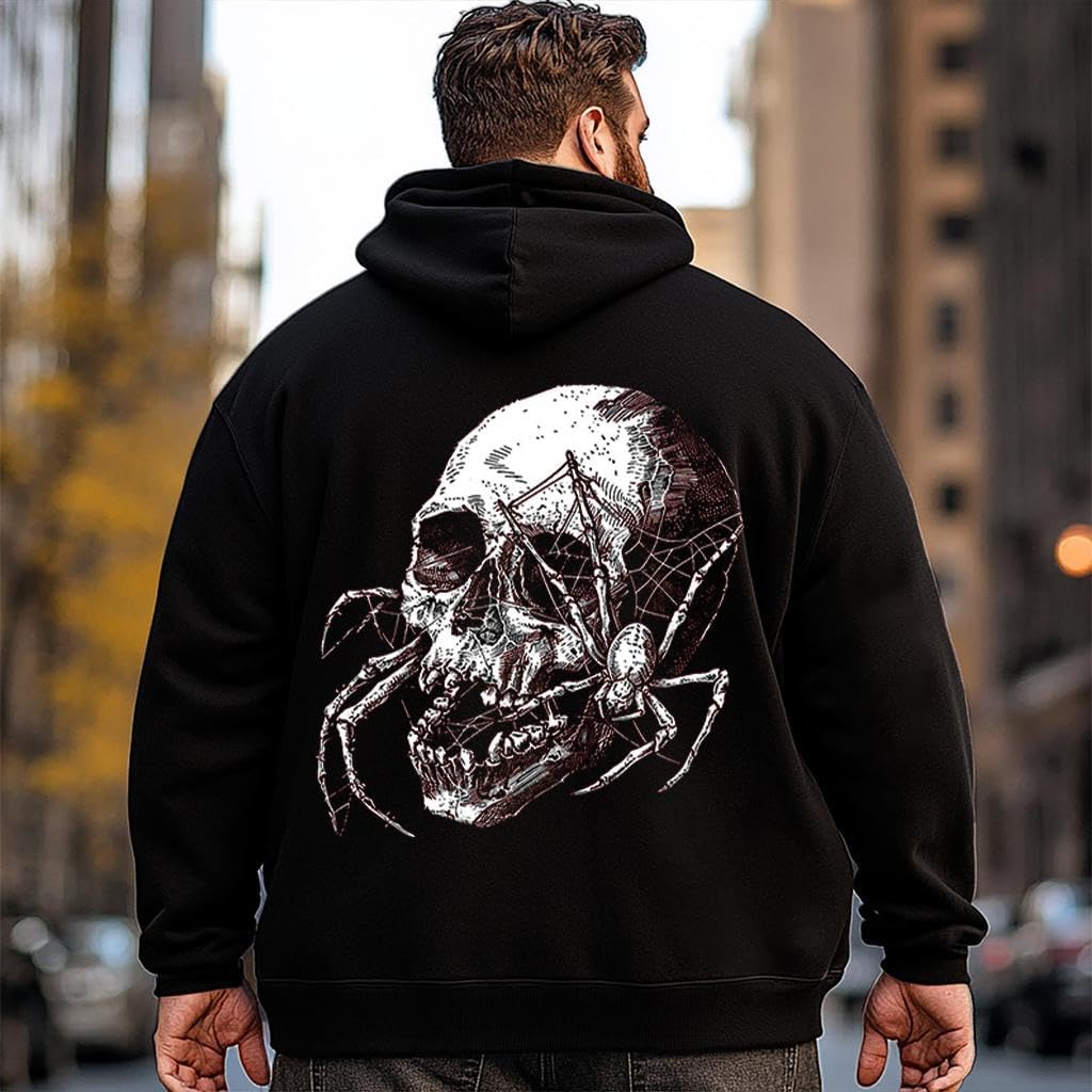Big and Tall Men Hoodie Plus Size Hooded Sweatshirt for Men, Oversized Fleece Hoodie H2 5KP8 G11P