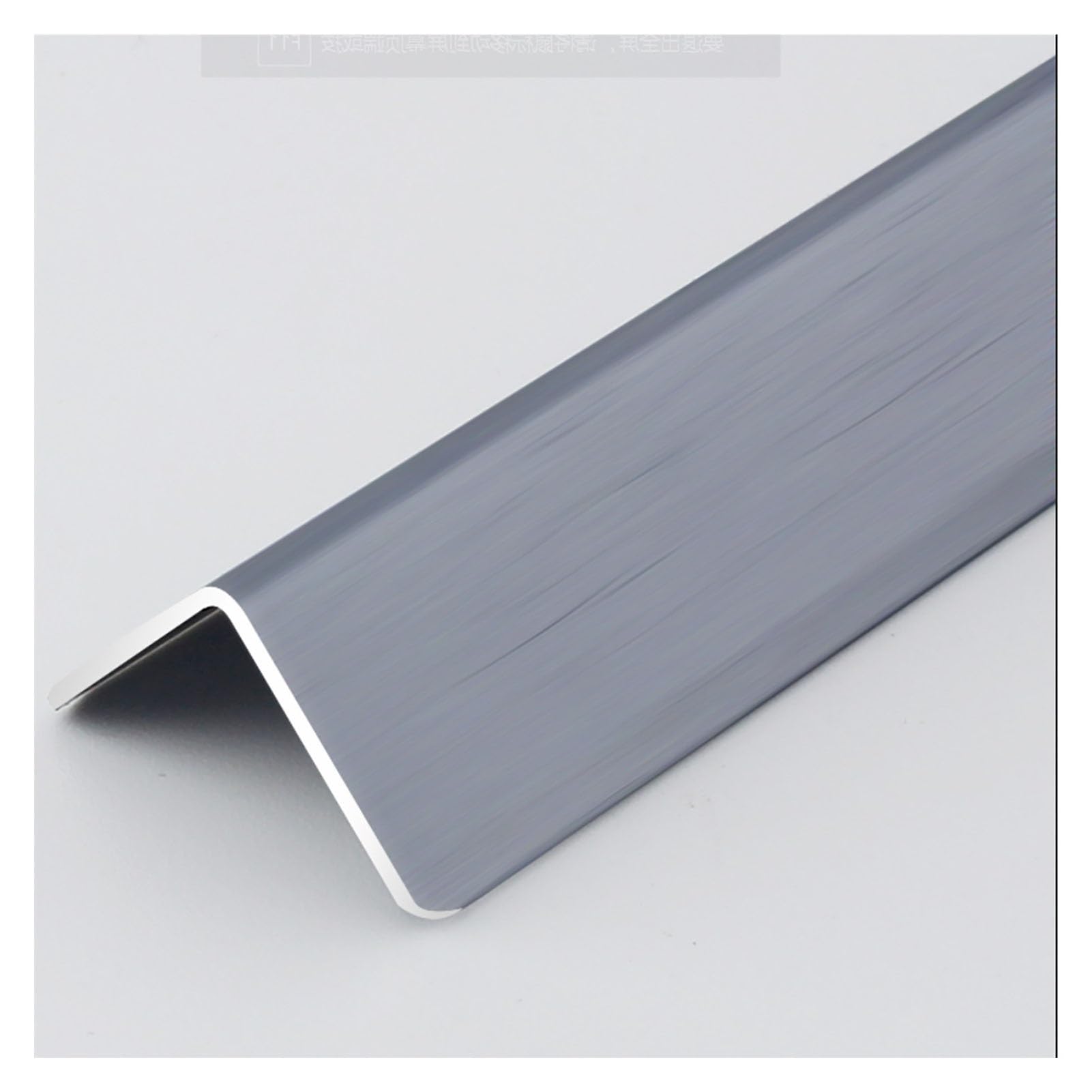 Protectores de esquina de pared de aluminio para oficina en casa, tira protectora de borde autoadhesiva/parachoques de seguridad de bordes, con ángulo de 89 grados, fácil de instalar, color 1 longitud