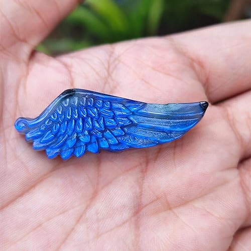 Miniatura 6 de TEAMWILL 1 pieza de labradorita natural de cuarzo tallado en piedra de calavera de roca tallada a mano escultura (caballo de mar)