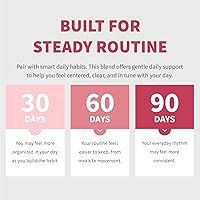 Vista 8 de Suplemento complejo de inositol 14 en 1 para mujer 401 Myo y D-Chiro inositol con folato, vitamina D3, zinc, magnesio y botánicos para apoyo