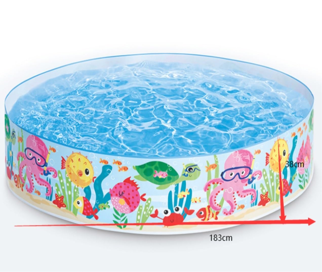Basen Basen Nad Ziemią Dla Rodzinnego Nadmuchiwanego Basenu Na Podwórku Składany Water Party Ogrodowy