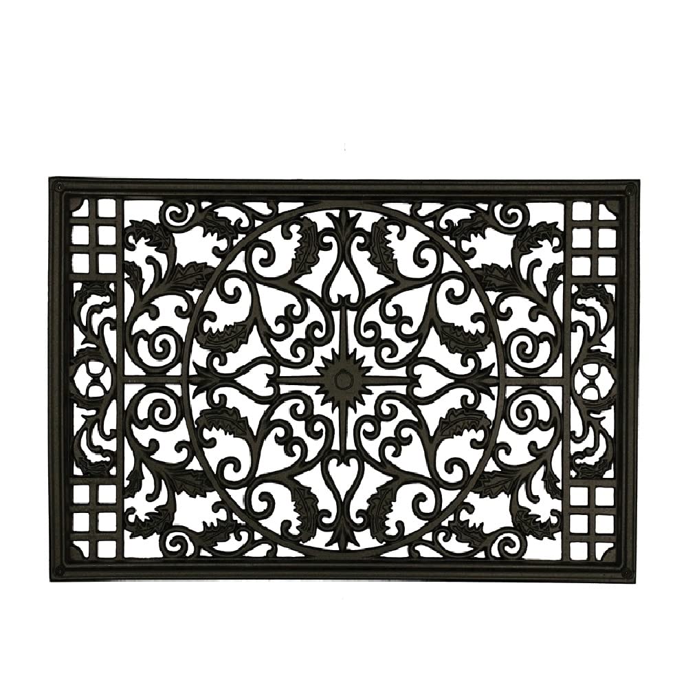 Nuvo Iron Insert GATE RECT BLK 15X24IN ACW61