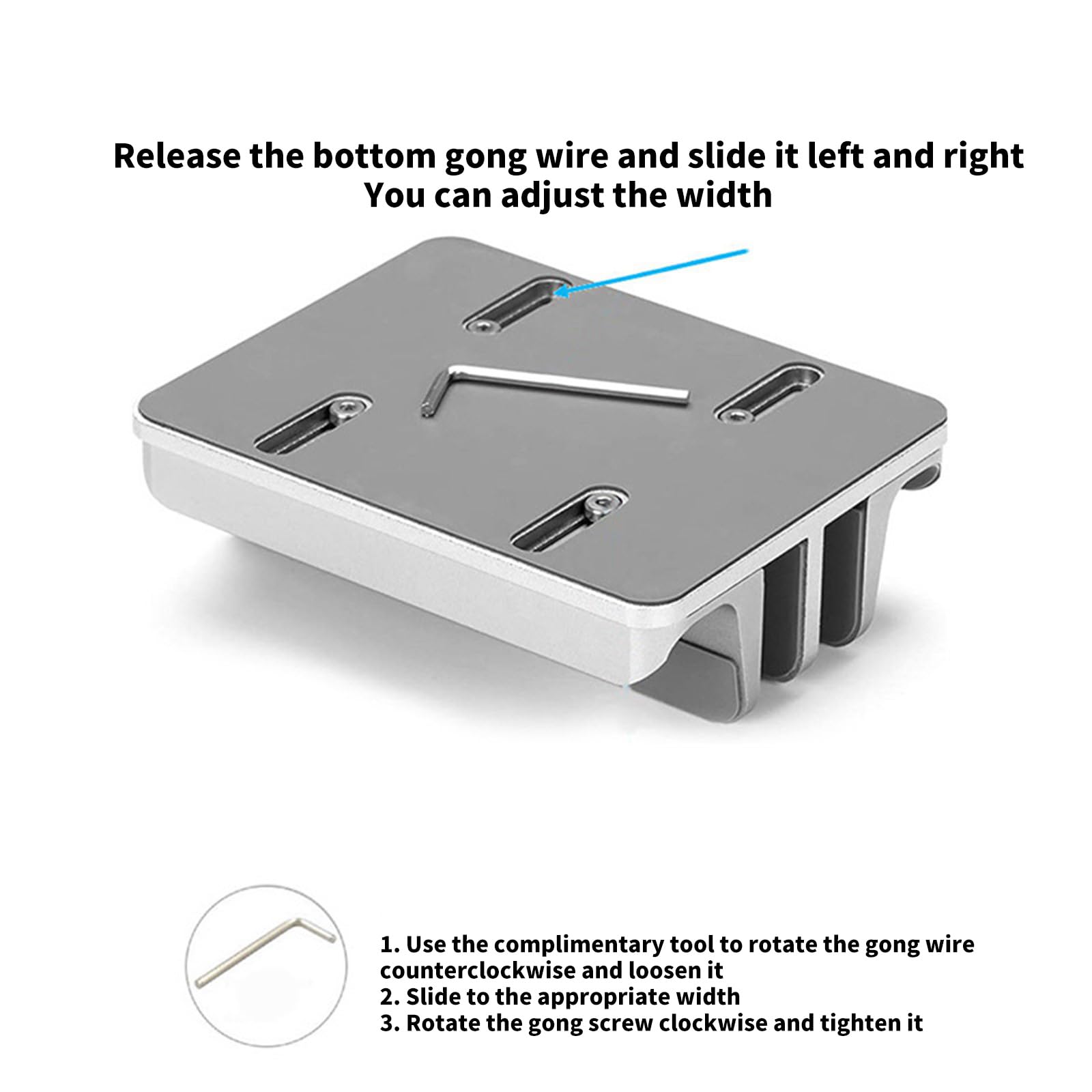 Supporto verticale in alluminio per tablet notebook Base antiscivolo salvaspazio per raffreddamento e compatibilità Supporto in alluminio