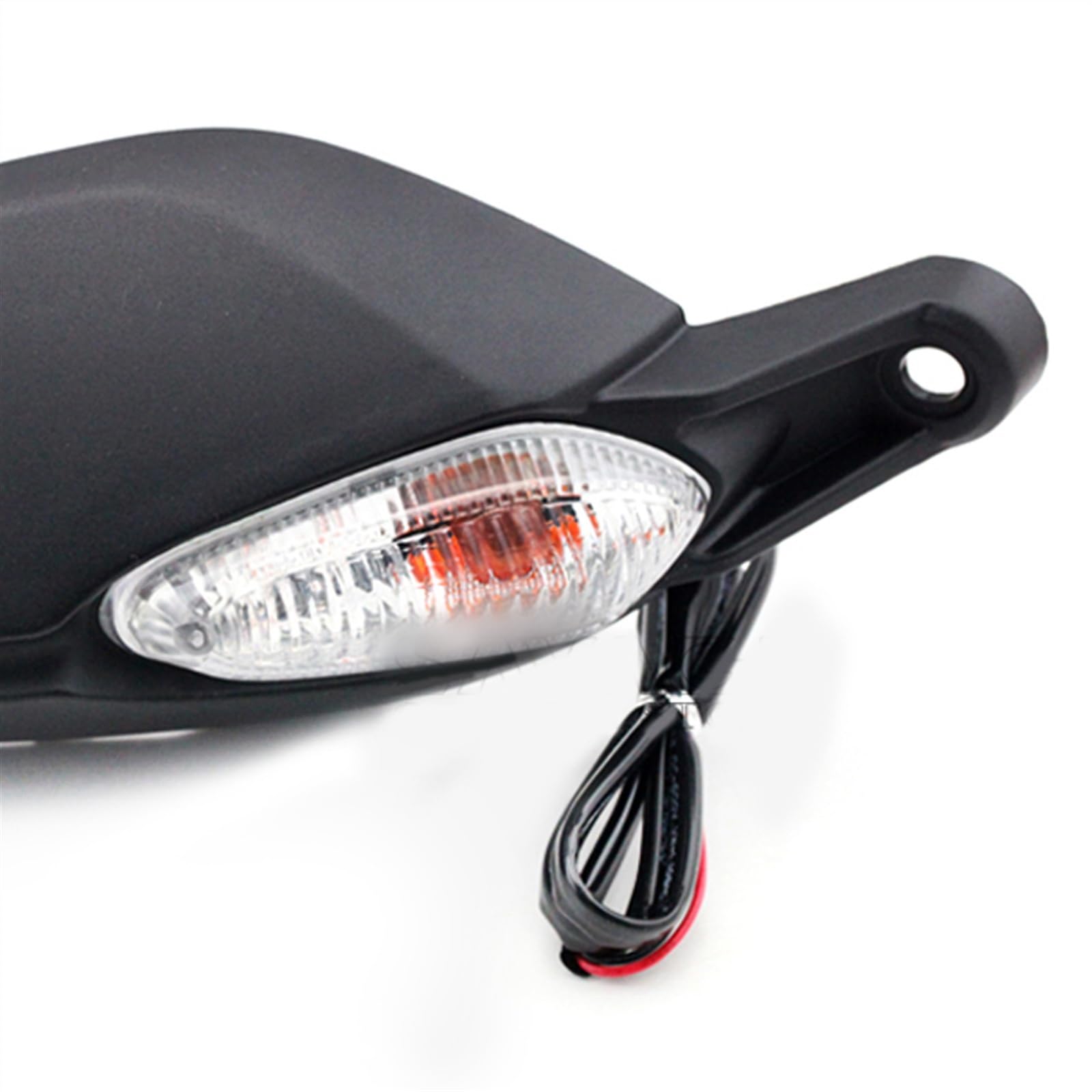 Protezione Mano con Luce per Ducati Hypermotard 820 Hyperstrada 821 2013 2014 2015 Protezione Manubrio Paramani Laterale Moto (Color : Left Clutch Side)