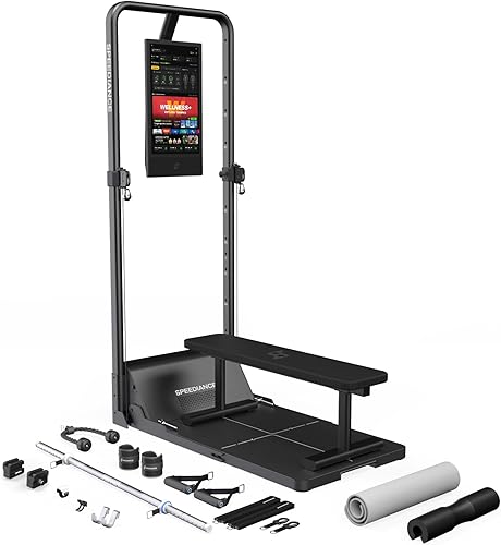 Miniatura 15 de Speediance Gimnasio en casa, máquina Smith multifuncional inteligente alimentada por IA para entrenamiento de fuerza de cuerpo completo