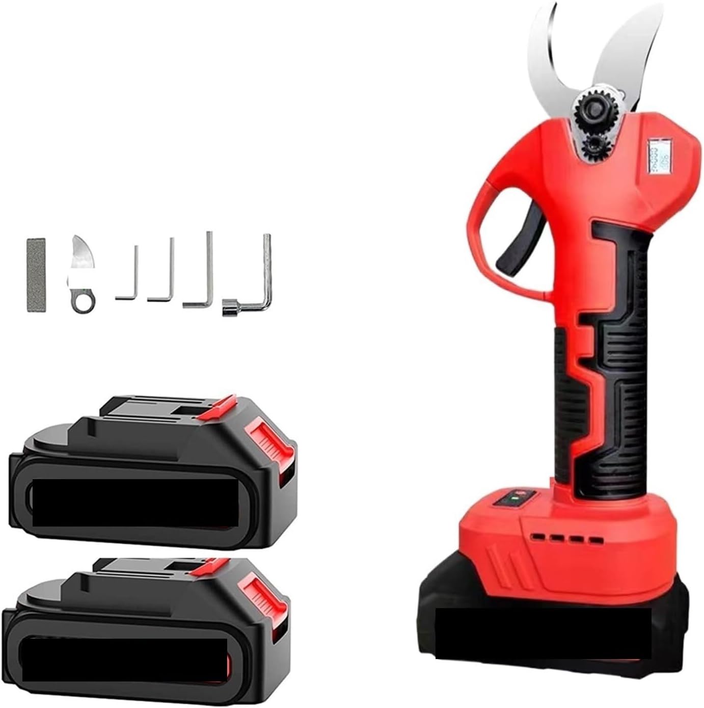 Cordless Electric Scissors, Pruning Scissors Electric With LED Display Cordless Pruner Pruners,for Cloth, Fabric(3)