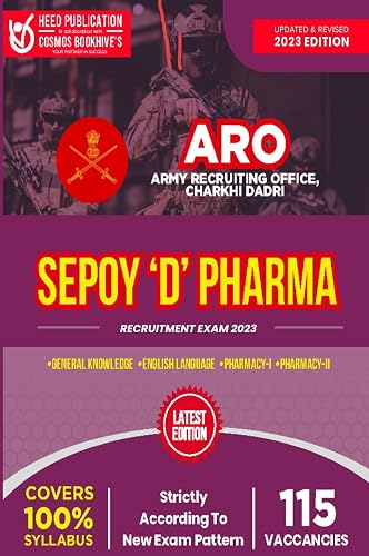 ARO (Army Recruiting Office), Charkhi Dadri - Sepoy 'D' Pharma