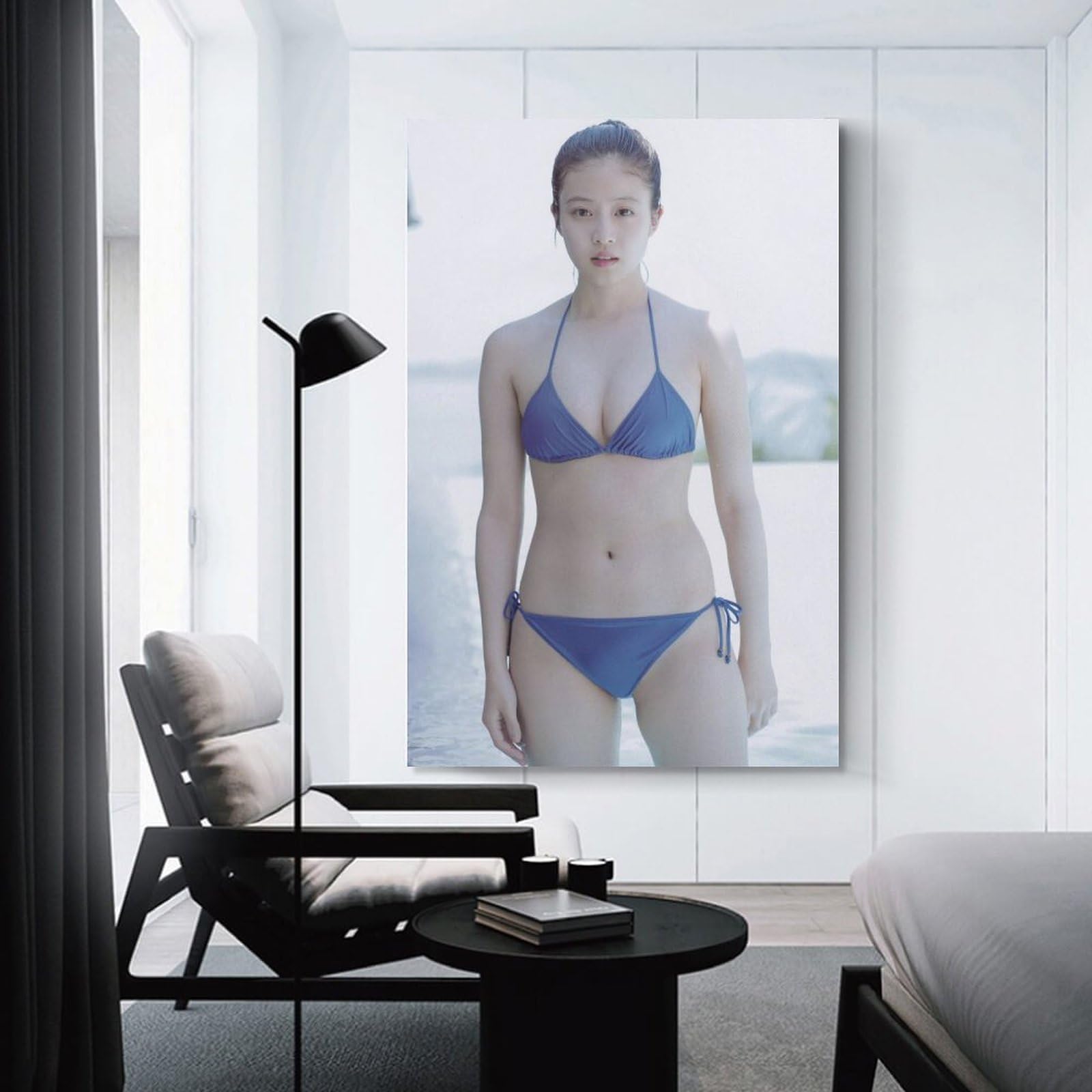 Amazon.co.jp: 今田美桜 キャンバスアートポスター 水着写真ポスター