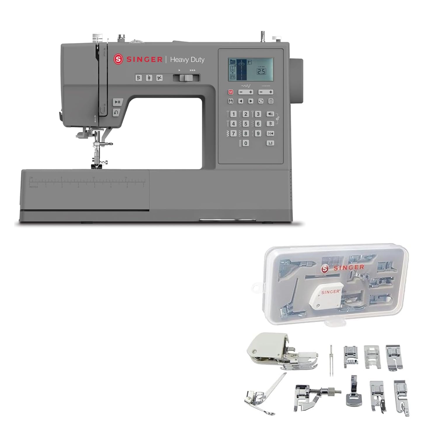 Amazon.com: SINGER Heavy Duty 6800C Sewing Machine & 9-Piece