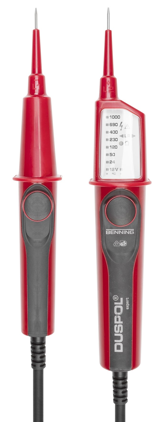Comprobador de tensión 12-1000 V