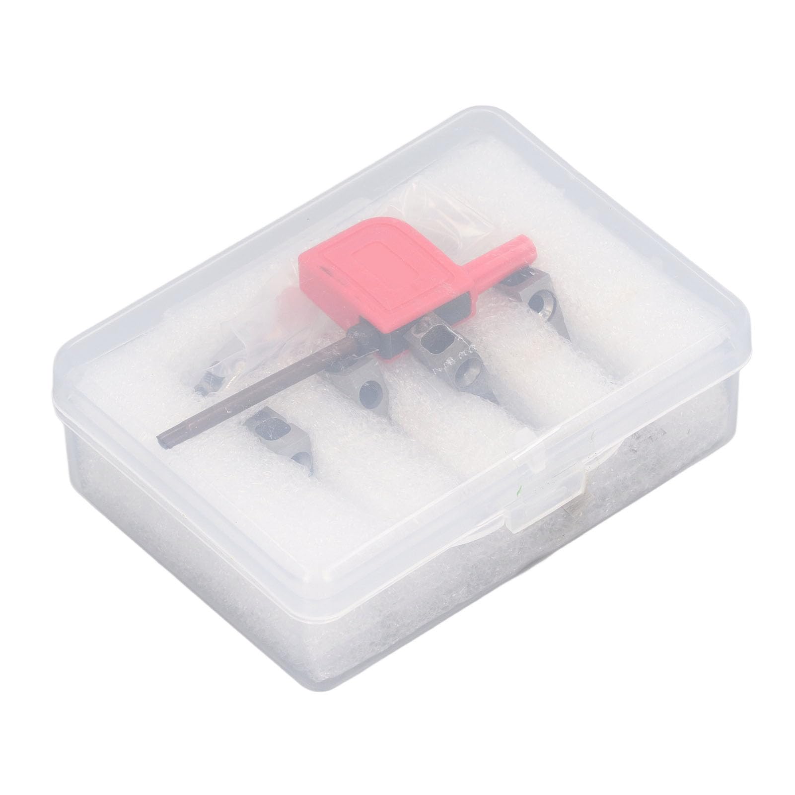 Juego de 4 cuchillas para cepillo de mesa, cuchillas de repuesto para cepillo manual en anchos de 1/16, 1/8, 3/16 y 1/4 de pulgada, cuchillas de carburo para trabajar la madera con