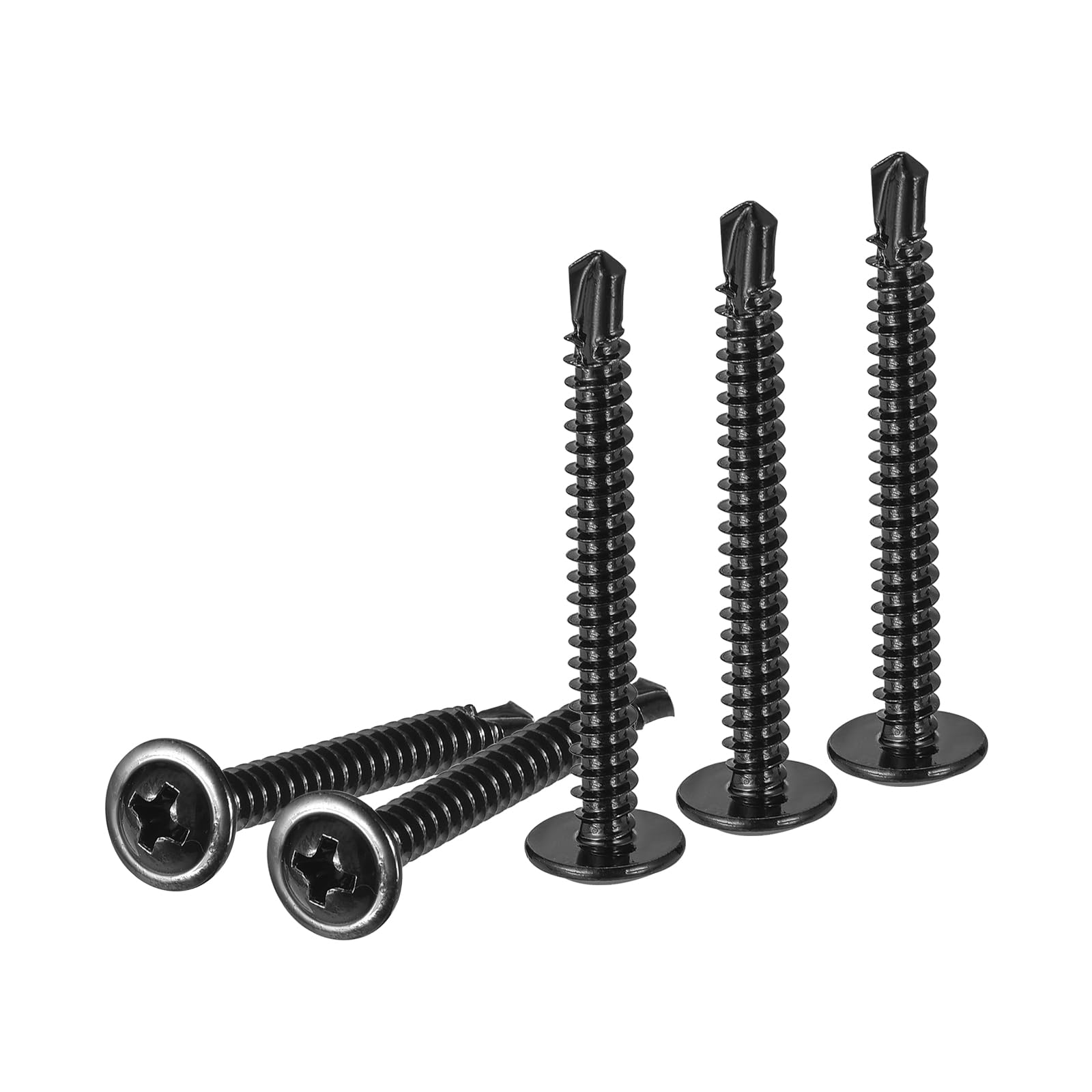 DTGN #8x1-1/2 Sheet Metal Screws, 100Pack, for Wood Furniture