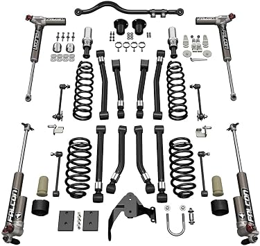 TeraFlex JK 2-Door 3 Sport ST3 Suspension System w/Falcon 3.1 Shocks