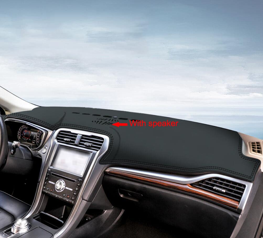 Tappetino per cruscotto in Pelle Nera per Ford Mondeo 2015-2021