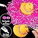 5000pcs 3mm Resin Rhinestones Bulk, Hot Pink AB Flatback Round Jelly Rhinestones Bedazzling Non Hotfix Crystal Gems Large Quantity Wholesale for DIY Crafts Clothes Tumblers Face Makeup Manicure