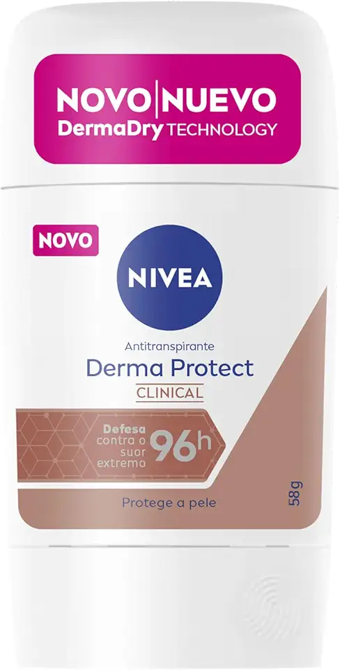 NIVEA Desodorante Stick Derma Protect Clinical 58g