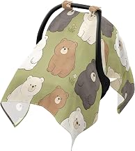 Baby Stroller Sun Shade Fit Stroller Net,Travel Accessories Cute Bear