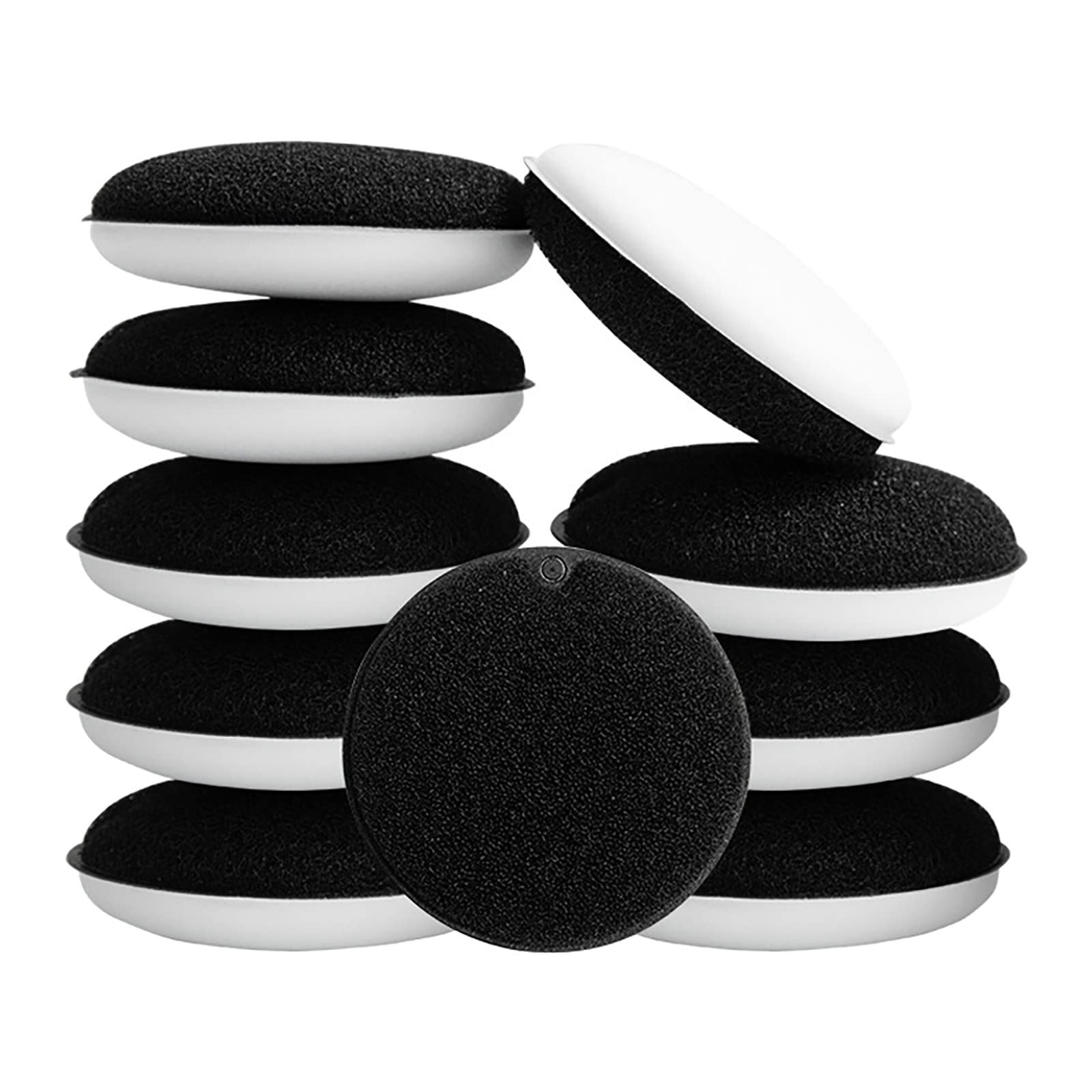 Haohon 10Pcs Kitchen Cleaning Tools Household Cleaning Sponge Wipe Kitchen Supplies Decontamination Brush Pot Dishcloth Wipe Shower Door Track
