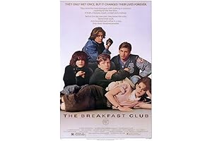 The Breakfast Club Movie Poster - Embellish Your Abode with Iconic Cinema