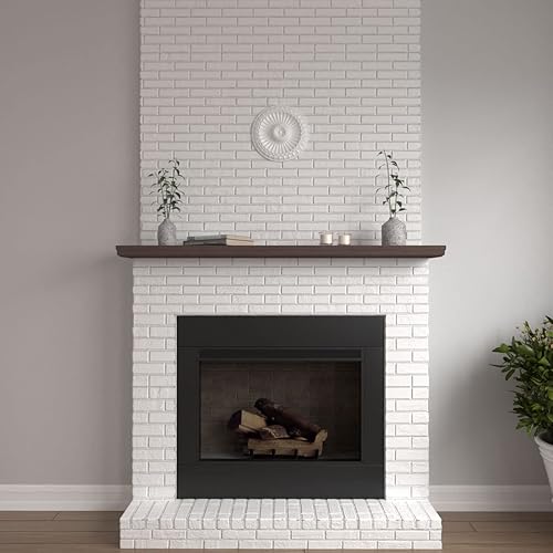 Miniatura 5 de Ekena Millwork CM11LI Medallón de techo Linus, 11 14"OD x 1 18"P 11 14", imprimado en fábrica