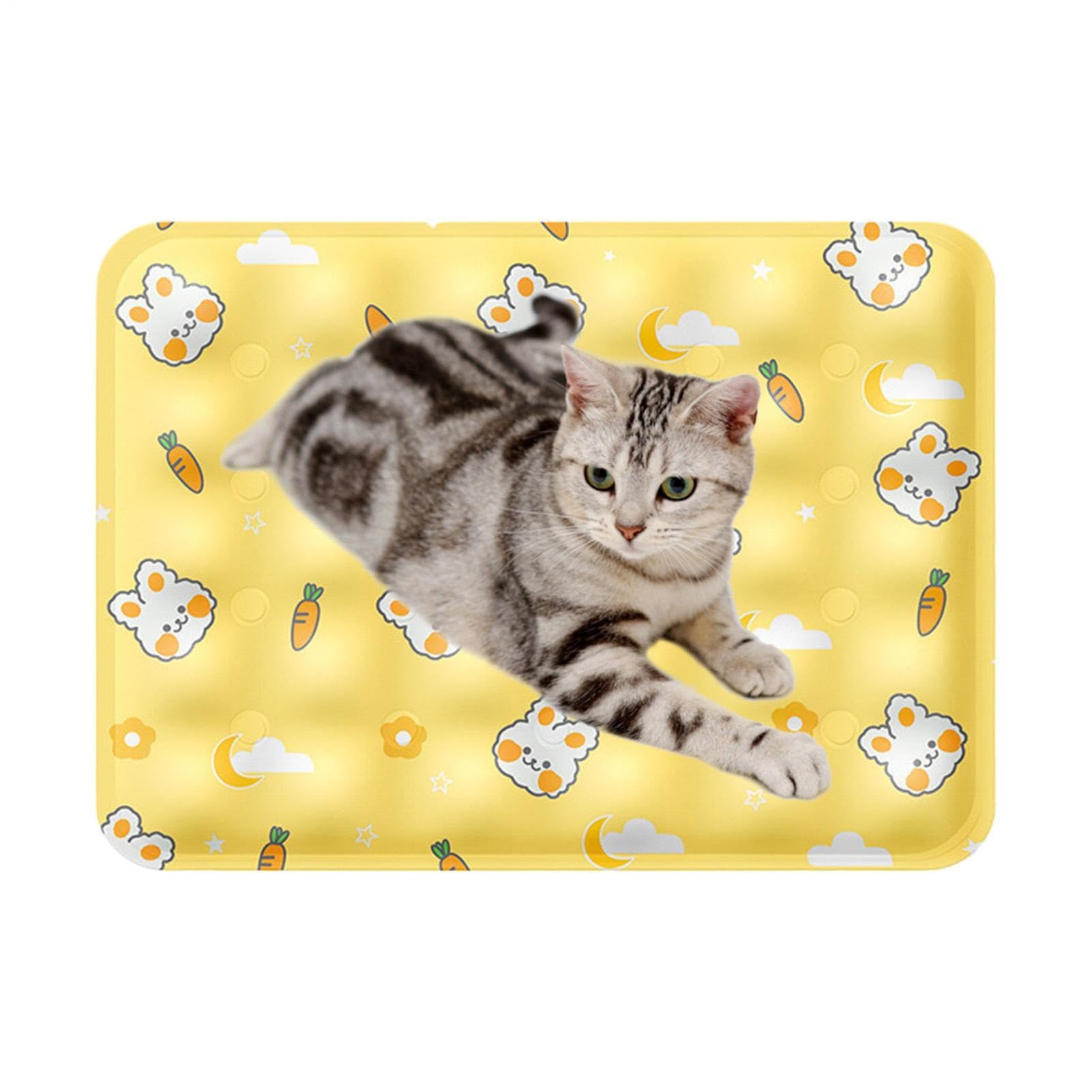 Coussin respirant et tapis rafraîchissant pliable pour chien et chat