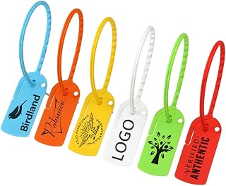 100 Custom Tearable Tag Disposable Plastic Label Tags for Clothing Shoes Packaging Fire Extinguisher 230mm/9.1"