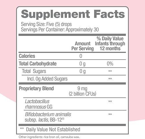 Miniatura 4 de Culturelle Gotas probióticas calmantes digestivas  cómodas para bebés ayudan a reducir cólicos gases complicaciones llanto y trastorno digestivo en