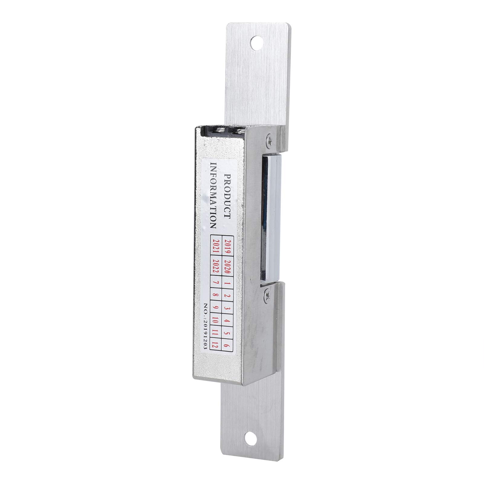 Serrure d'accès électrique, serrure cathodique 12V cadre de porte étroit gâche électrique accessoire de serrure domestique fournitures pour la maison pour les immeubles de bureaux campus