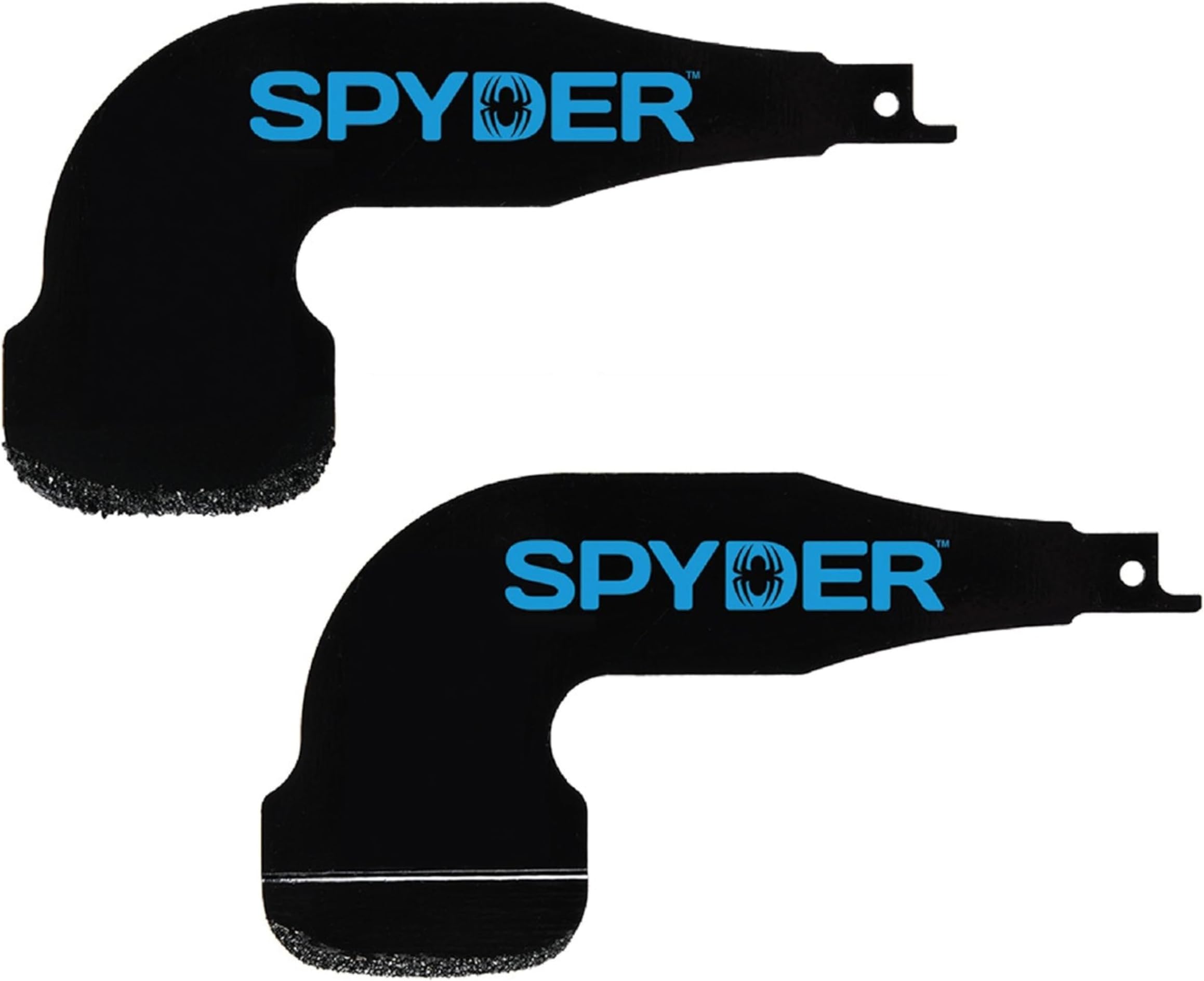 Spyder 2-Piece Grout-Out Attachment Set for Reciprocating Saws, 1/16-inch and 3/16-inch Grout Removal Blade Tools with Tungsten Carbide Grit Edges