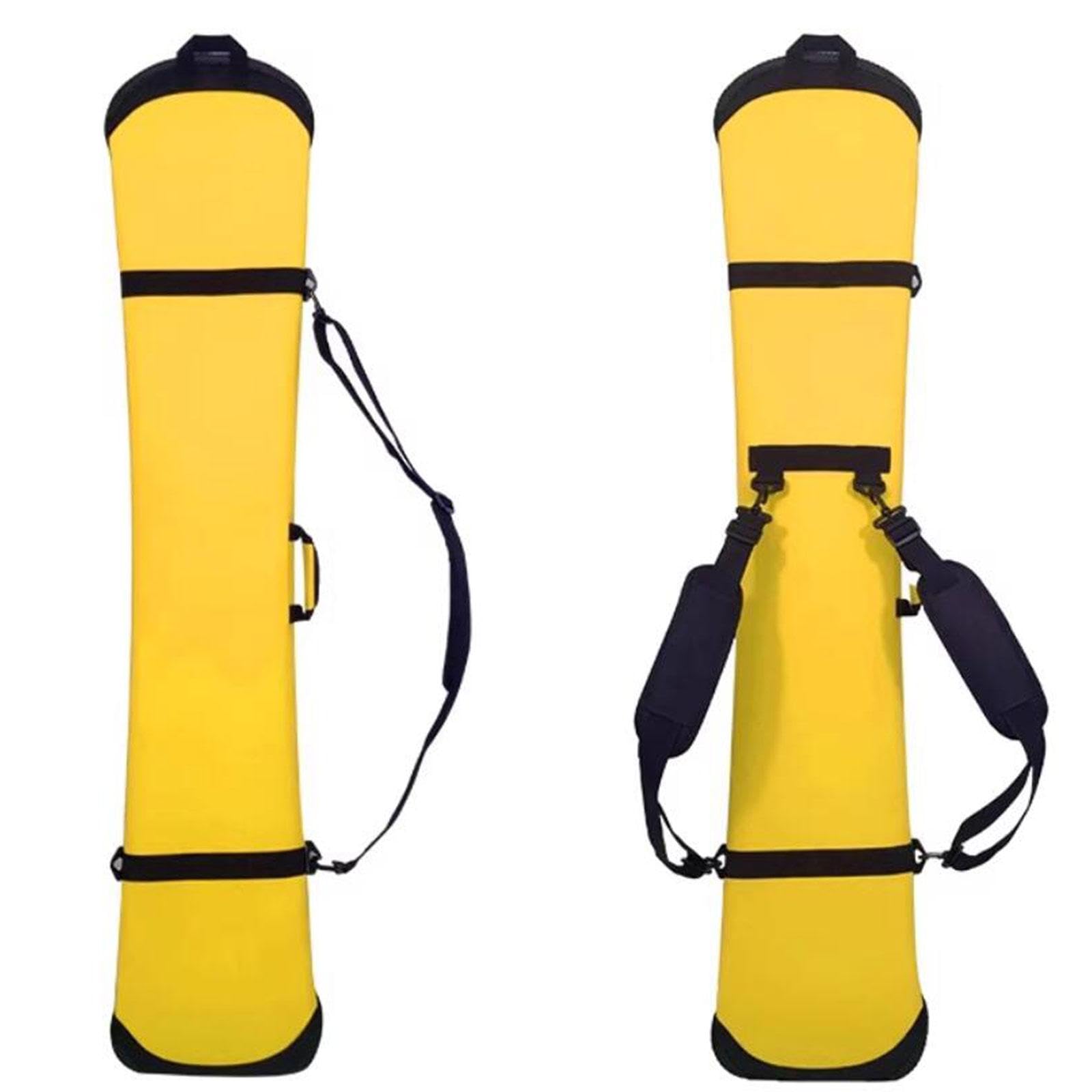 Funda para Snowboard con Material Grueso de Neopreno Bolsa de Transporte Práctica Cubierta Suave Antirrayaduras Correa Desmontable para Hombro Adecuad