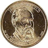 2011 D James A Garfield Presidential Dollar BU Uncirculated $1 Coin
