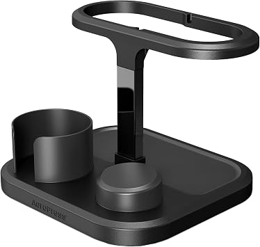 AeroPress XL Coffee Maker Bundle, Coffee Press & Organizer Stand, 3 in 1 French Press, Pourover & Espresso-Style, Smooth Coffee Without Grit or Bitterness, Small Portable, Ideal for Camping & Travel