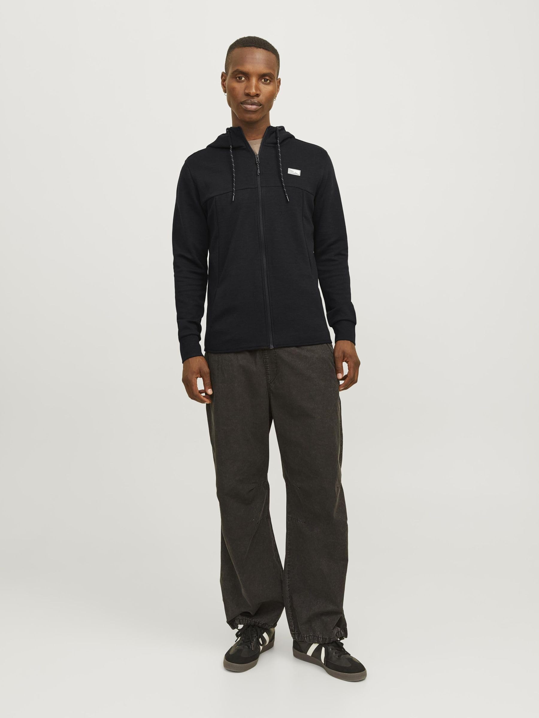 Jack & Jones Jcoair Sweat Zip Hood Noos. Chaqueta con Capucha Hombre