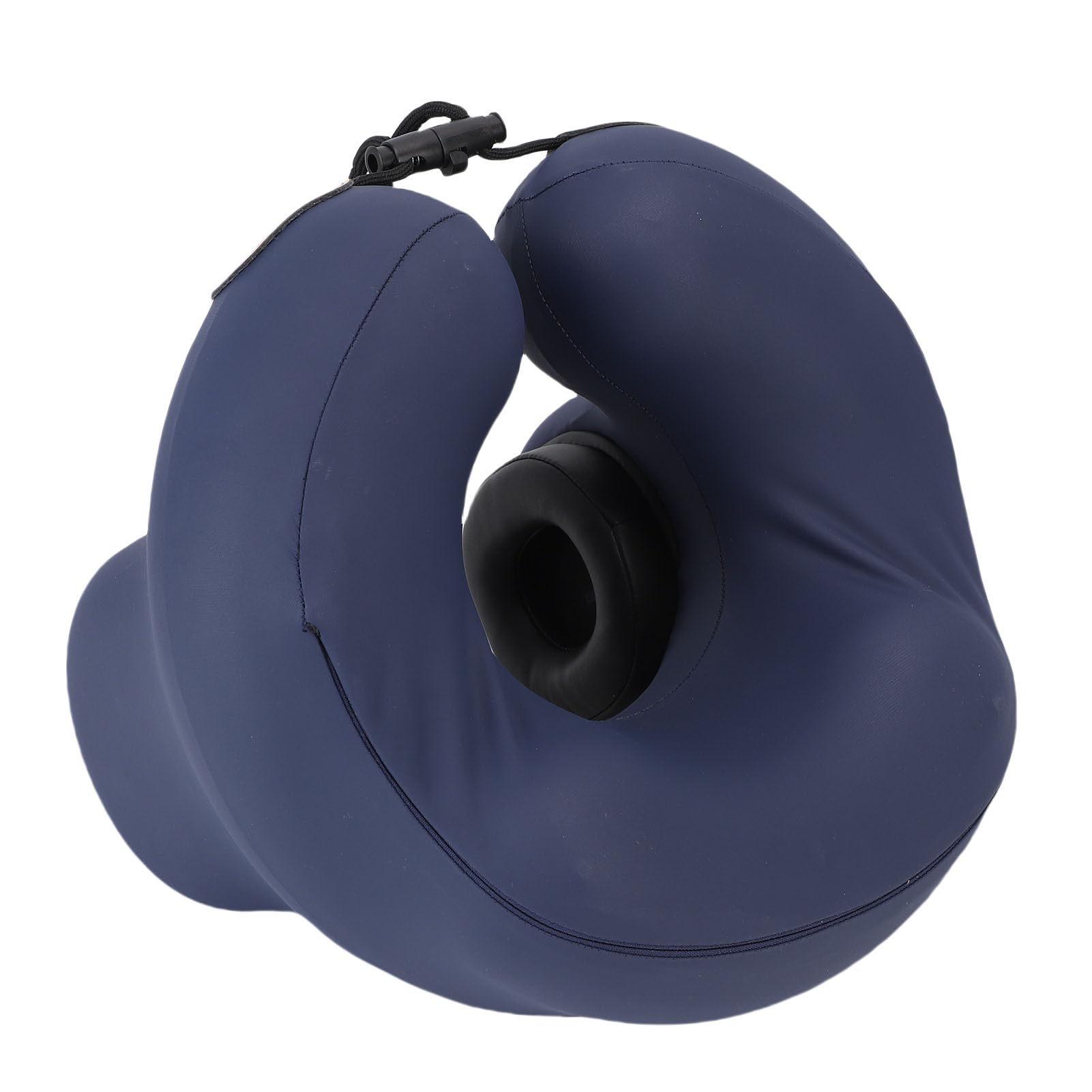 flexman Almohadas de Viaje para el Cuello, Soporte Ergonómico de 360° Almohada de Siesta de Viaje Multifuncional con Orejeras de Reducción de Ruido para Coche Tren Oficina Hogar