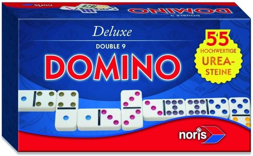Noris-Spiele GmbH & Co.KG Deluxe: Domino Doppel 9 Board Game