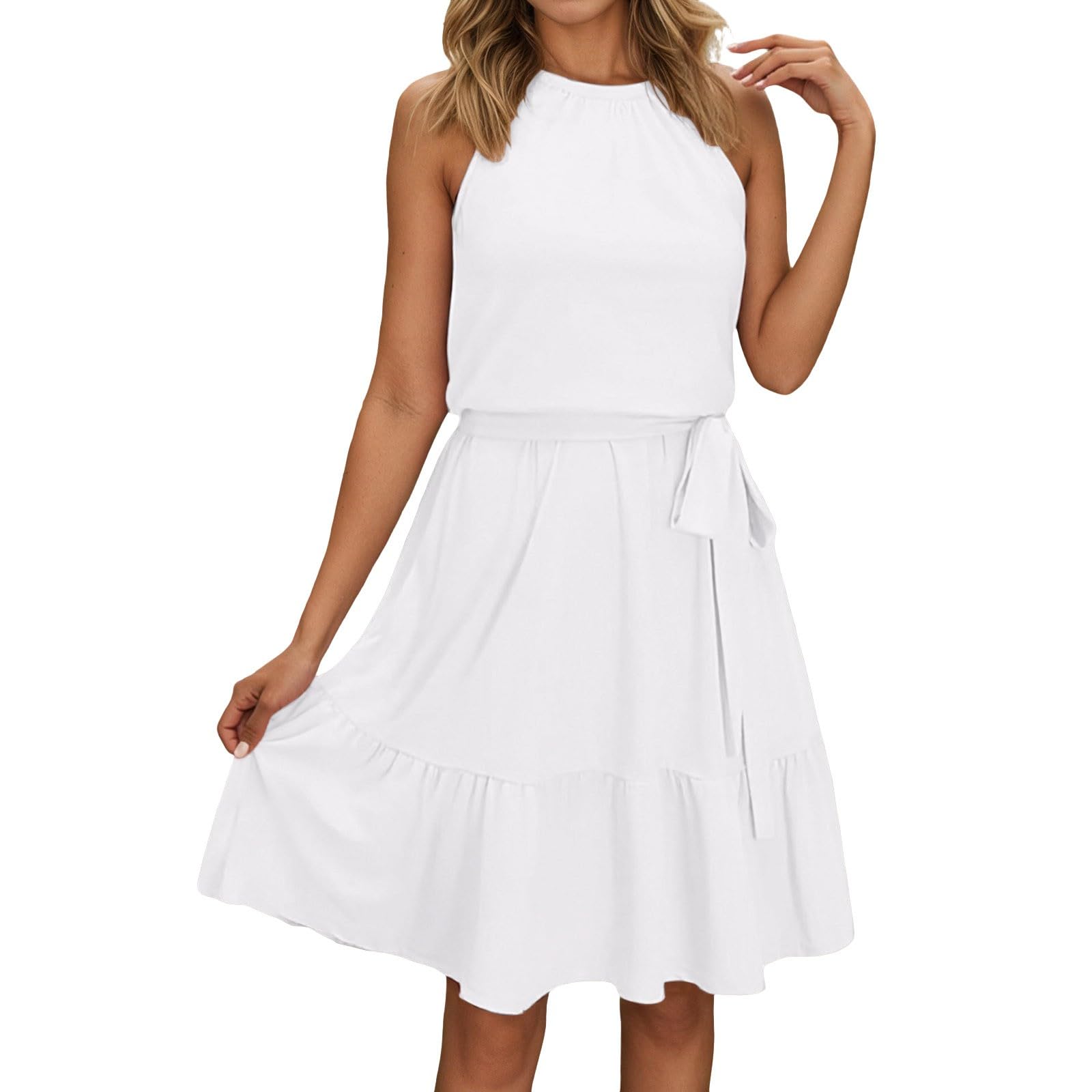 Vestido de tirantes sexy y casual ideal para terrazas de verano y paseos 6