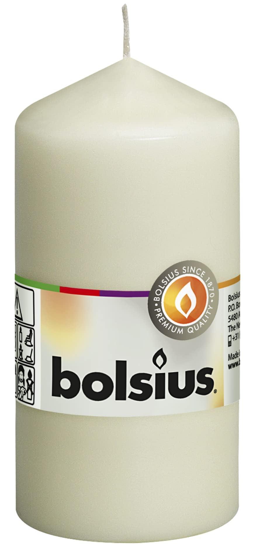 bolsius Candle Ivory 8711711370024