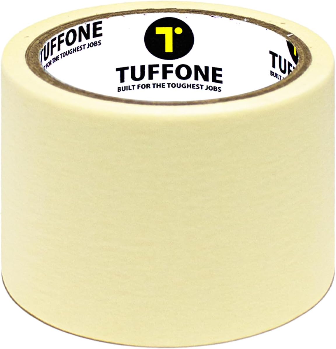 TUFFONE Masking Tape | 3 inches x 40 yards Boxes Packaging | Postal Bags | Office Supplies | General Paper Tape | Painting | Labeling | Marking | Gardening | Artworks | Schools | Industrial Use