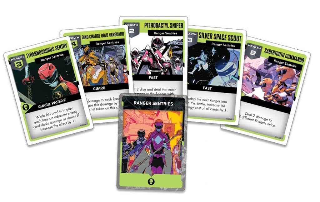Renegade Game Studios | Power Rangers Heroes of the Grid Foot Soldier Promo Pack | Card Game Expansion Accessory for Power Rangers HOTG | 2-4 Players | 30-70 Minutes