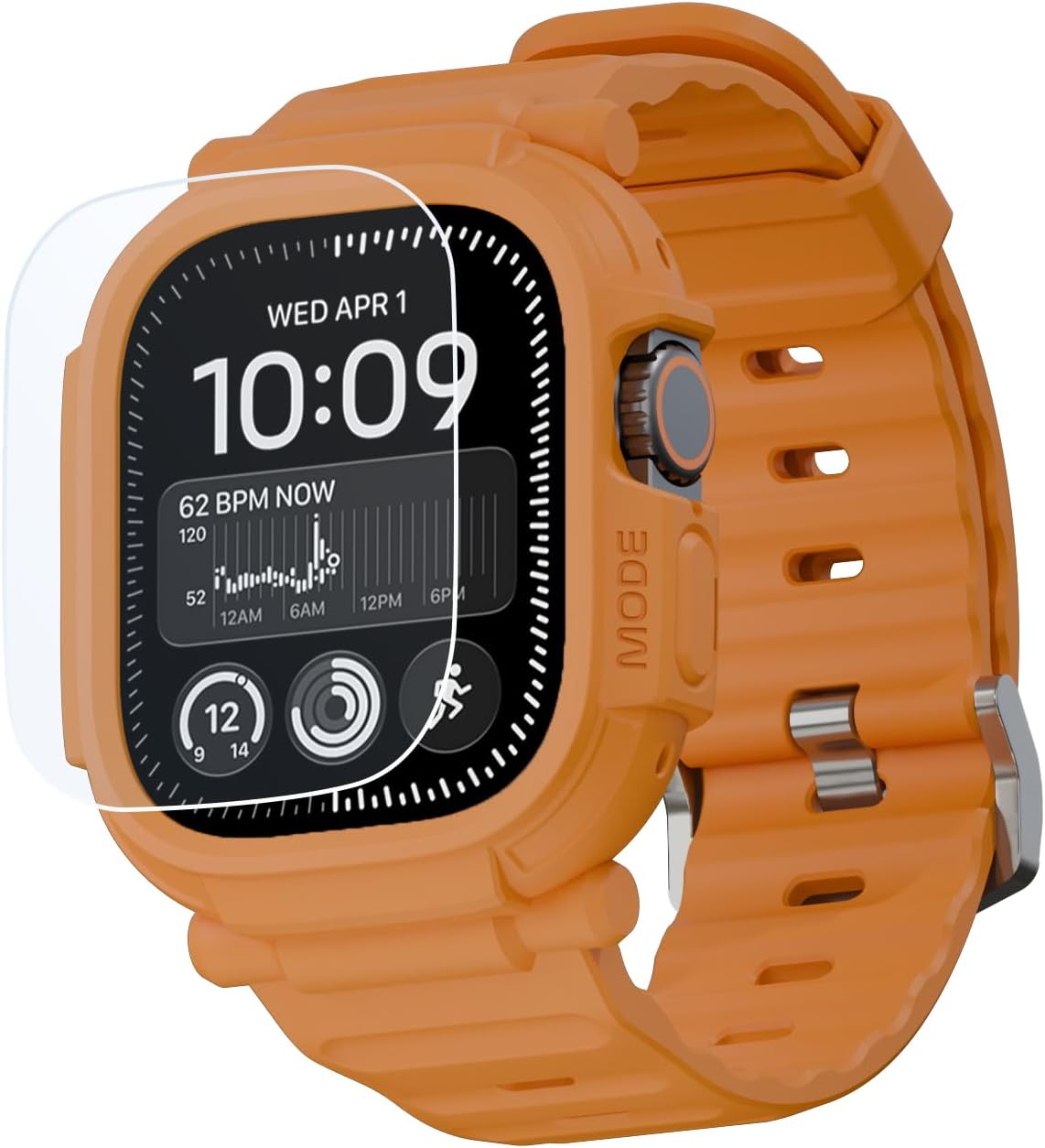 Quattro Pro Case with Bands for Apple Watch Ultra 4 3 2 1 49mm