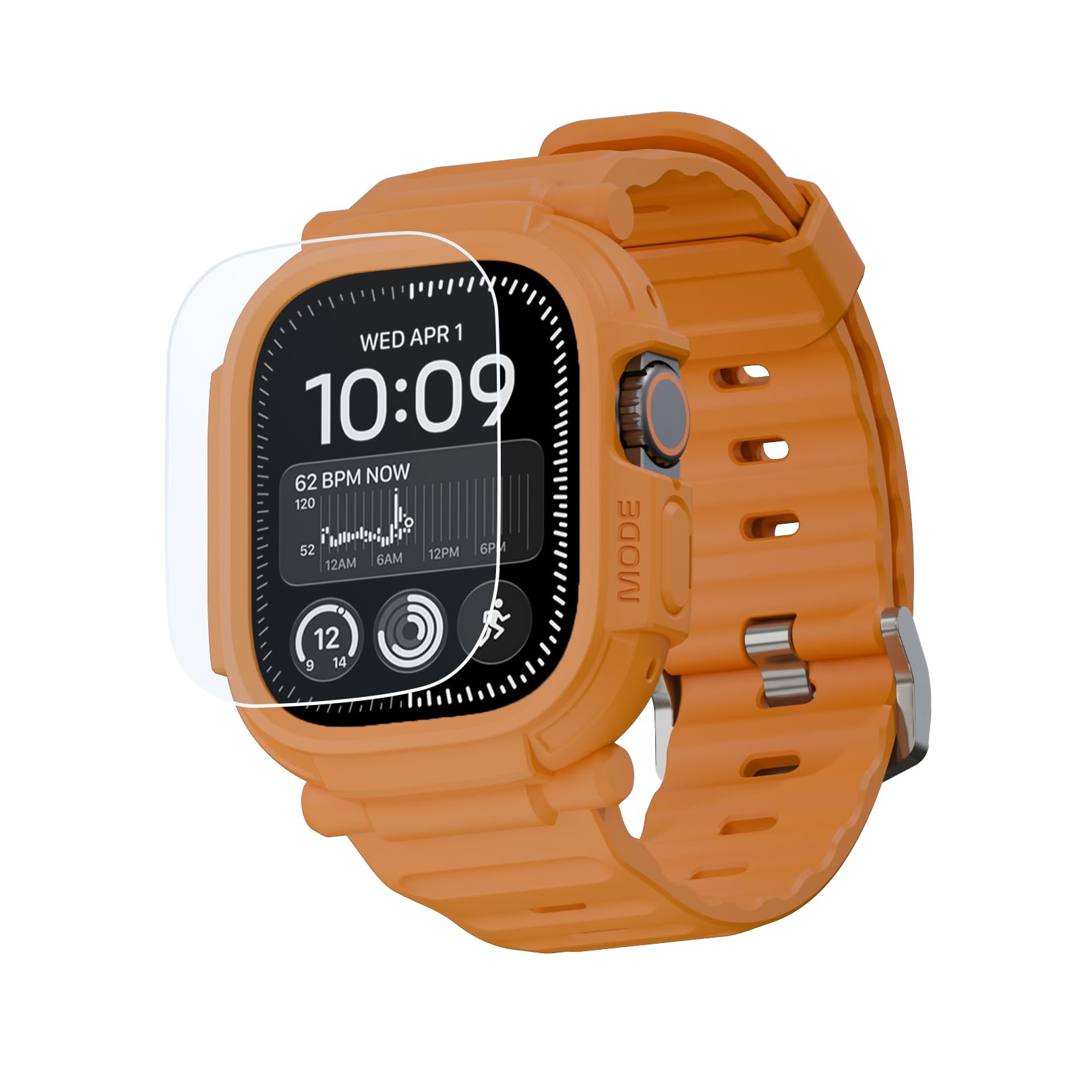 elkson Quattro Pro Case with Bands for Apple Watch Ultra 4 3 2 1 49mm