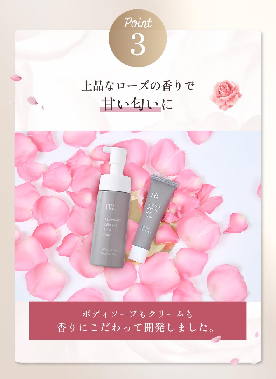 Amazon | エヴァ イルミナーレ デリケート ボディー ソープ 140ml