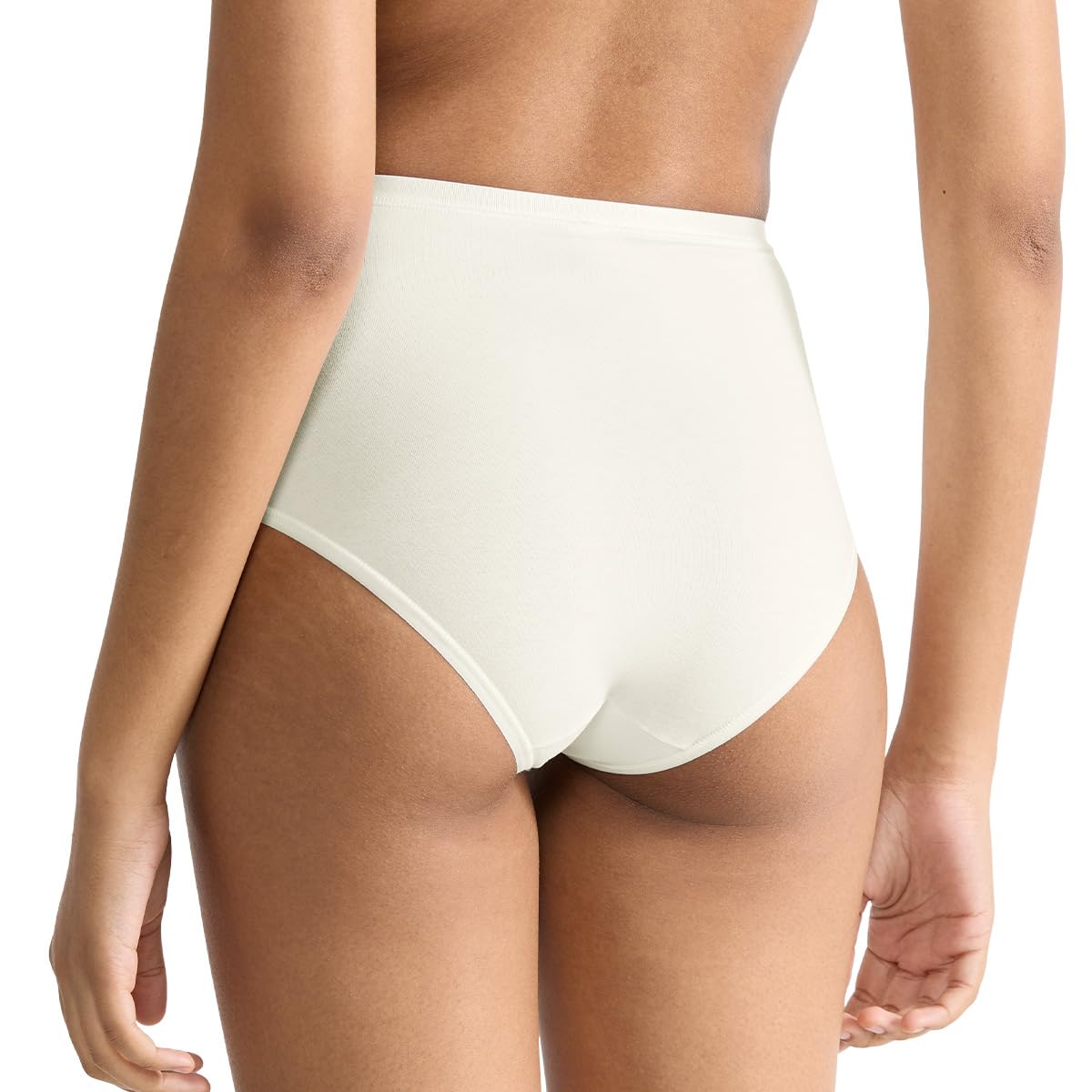 Sloggi - GO Daily Cotton Damen High Waist Panty – 3er Pack, Hoher Baumwollanteil, Taillenband mit Glanzeffekt, Perfekte Passform