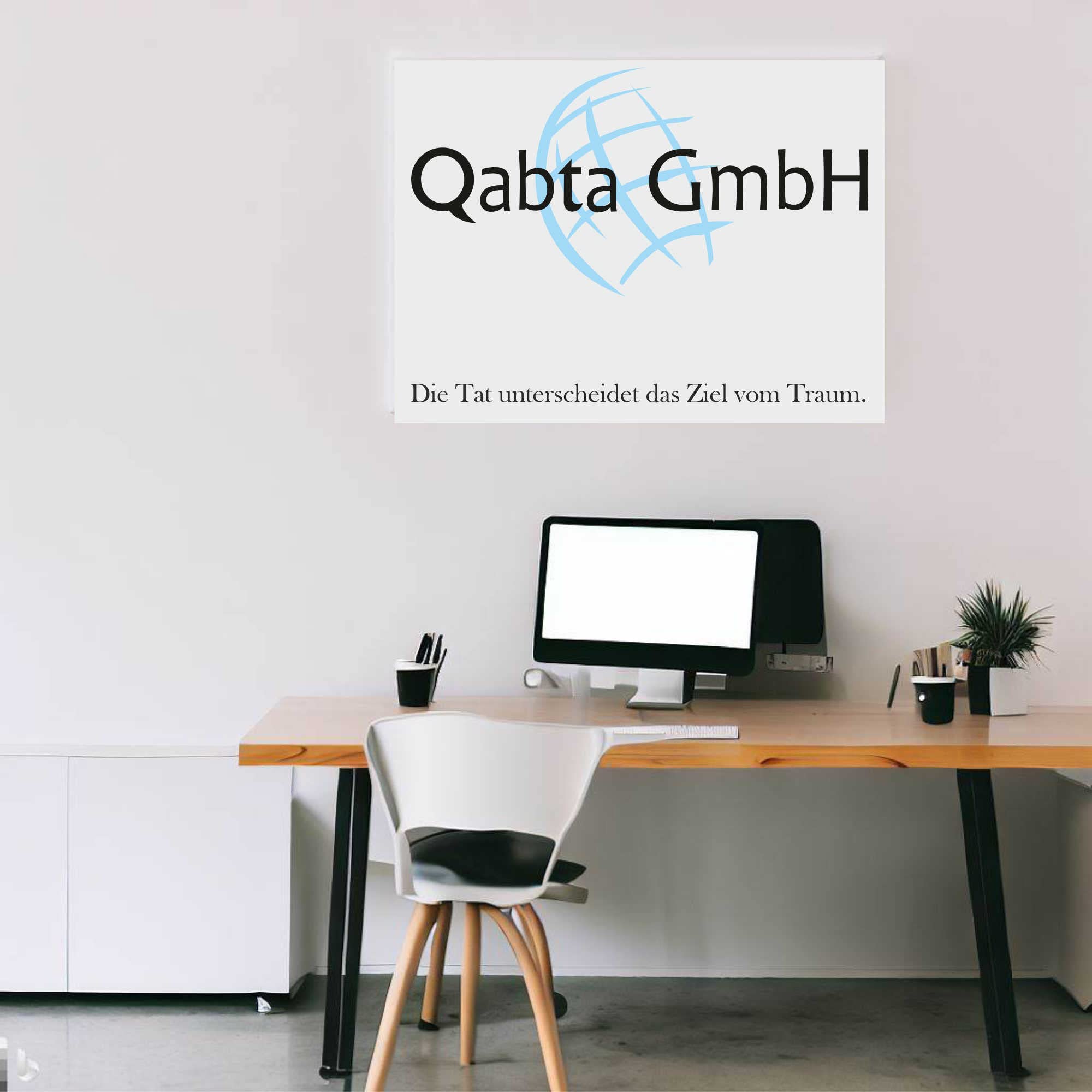 INDIGOS UG - Firmenschild - Schilder selbst gestalten 200x100 cm - mit Ihrem Logo, Firmenname, personalisierte Geschenke - Foto & Wunschtext - Schild für Rezeption, Lobby, Firma, Hotel, Empfang,