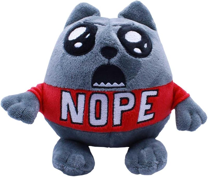 Exploding Kittens 6″ Plush – Nope Cat – Official Licensed Soft Toy – Soft Plush Collectible for Kids & Fans