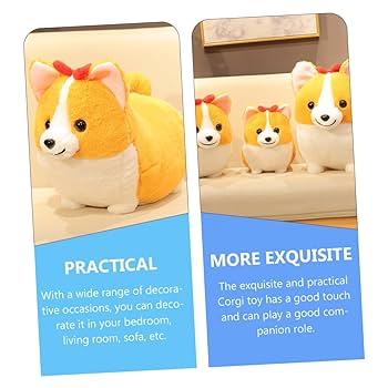 Amazon.co.jp: STOBOK コーキ公仔 コーギーのおもちゃ