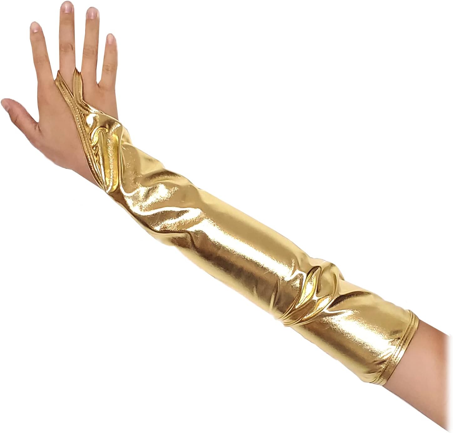 Guantes De Lentejuelas Sin Dedos Para Mujer - Largos, Elásticos, Para Fiestas, Halloween, Cosplay Guantes De Lentejuelas Sin Dedos Para Mujer - Largos, Elásticos, Para Fiestas, Halloween, Cosplay