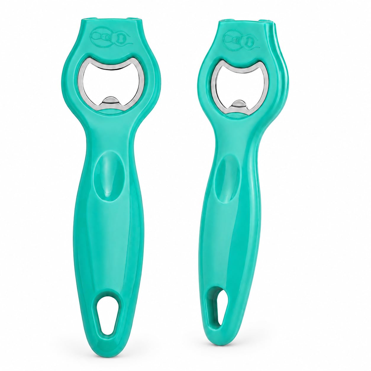 Bottle Opener 2 Pack, Multifunctional Can Opener for Beer Soda Crown Cap