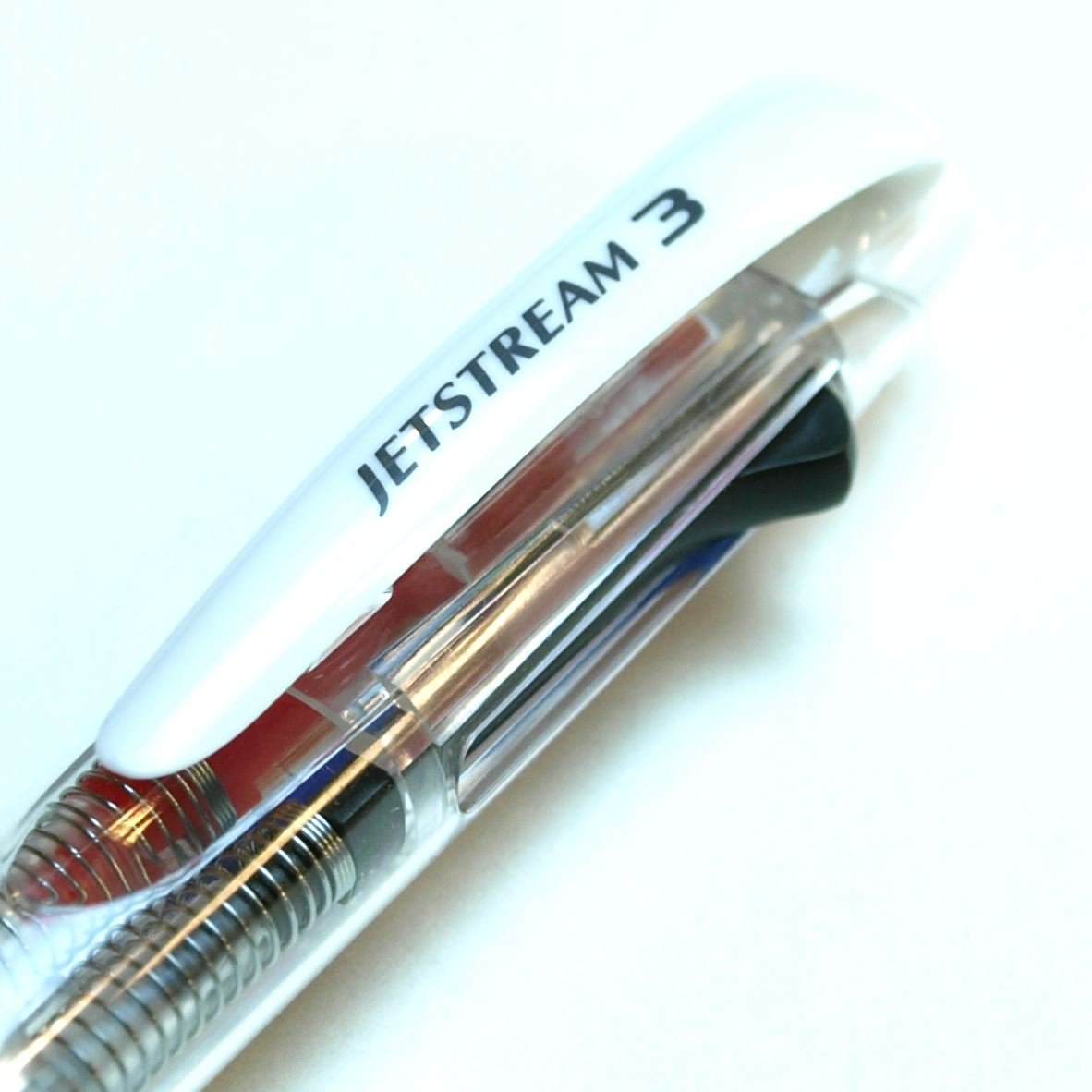 Amazon | 三菱鉛筆 ジェットストリーム 3色ボールペン 0.7mm【透明